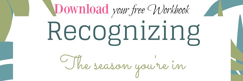 Recognizing the Season your in Workbook small