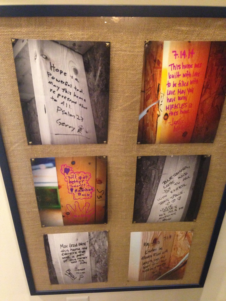 Behind the Writings on the Walls Of Garman Homes Miracle Home