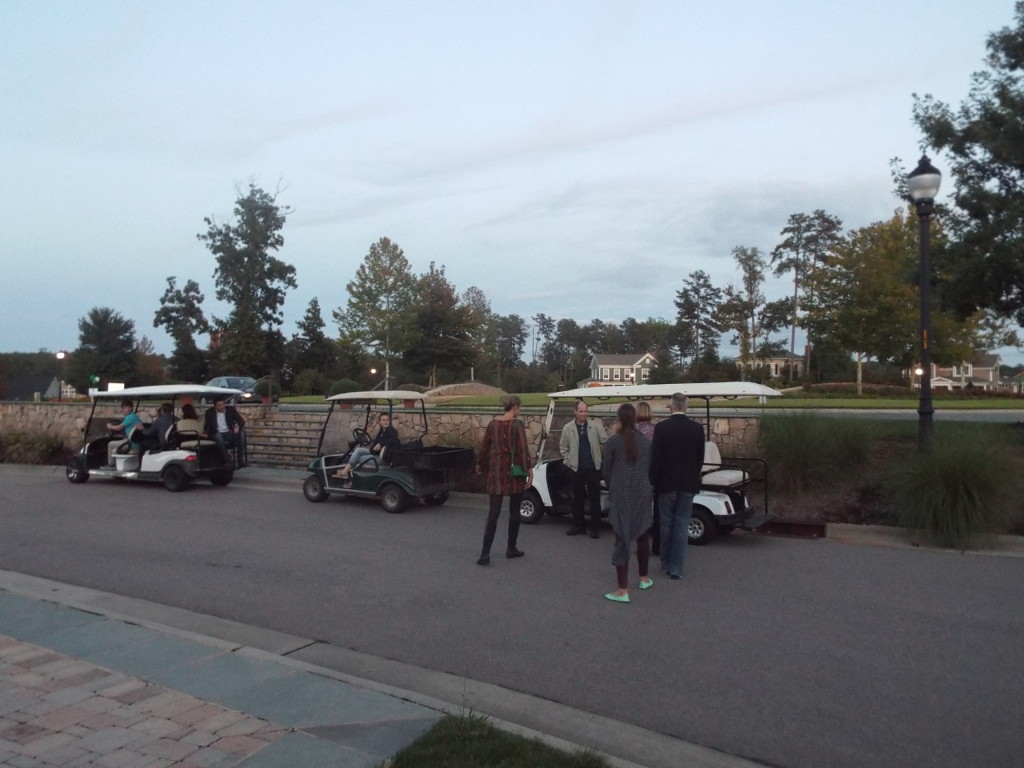 Garman Homes Golf cart Escort