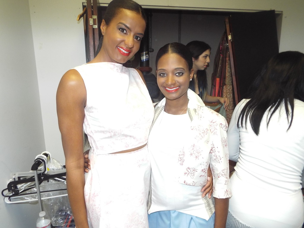 Linda Mendible Acesnsion Runway Spring 2014 Back Stage Fashion Show (2)