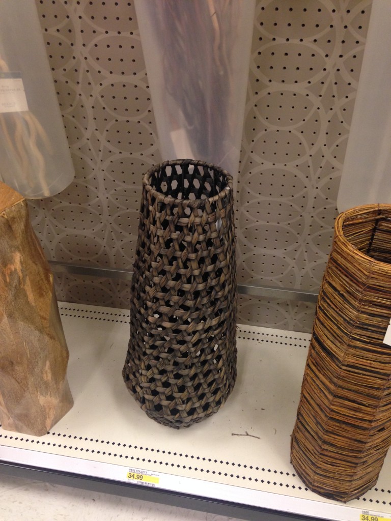 Target Inspiration Window Shopping! decorative vases woven(11)